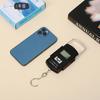1Pc Black 50Kg Portable Electronic Portable Luggage Scale Lcd Digital Display Screen Express Delivery Scale Hook Mini Scale