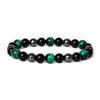Facted Obsidian Hematite Tiger Eye Bracelets for Magnetic Health Protection Soul Jewelry Nature Stone Beads Bracelet Men Pulsera