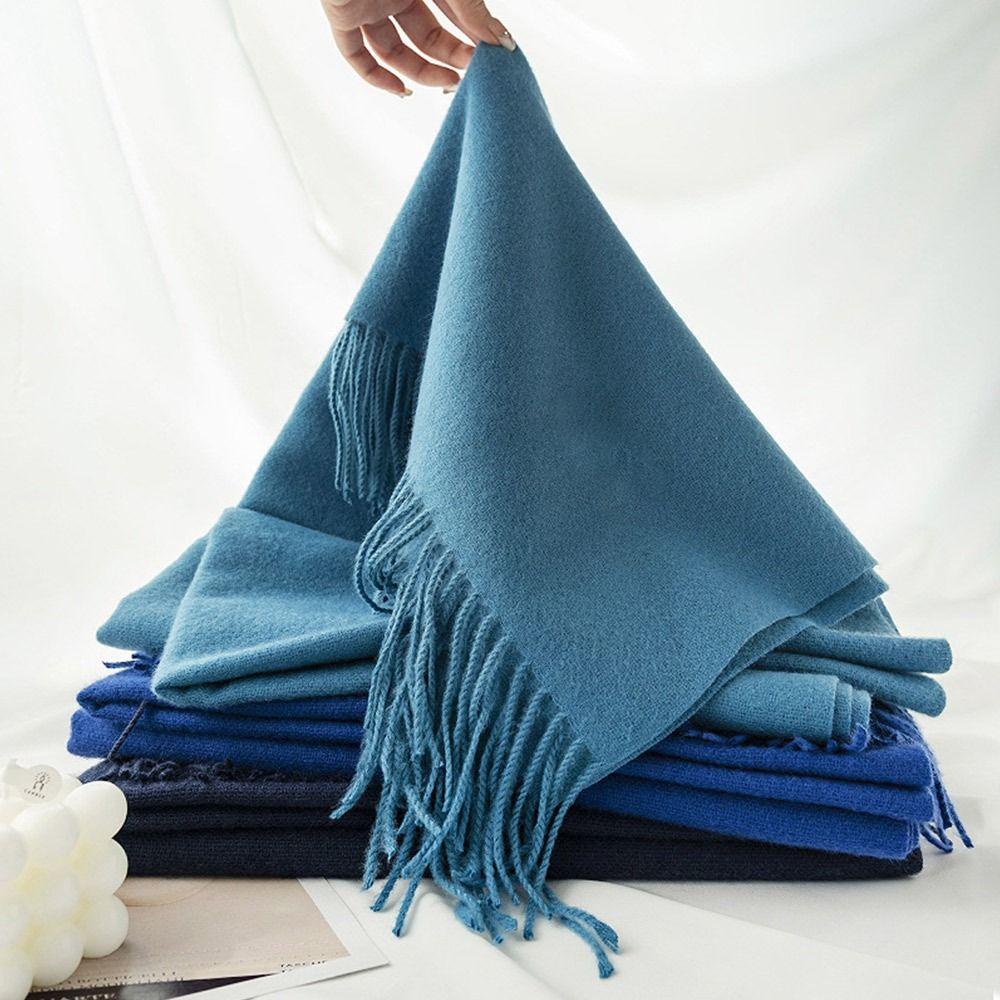 

All-Match Long Scarf Tassel Headkerchief Fashion Pashmina for Men Women