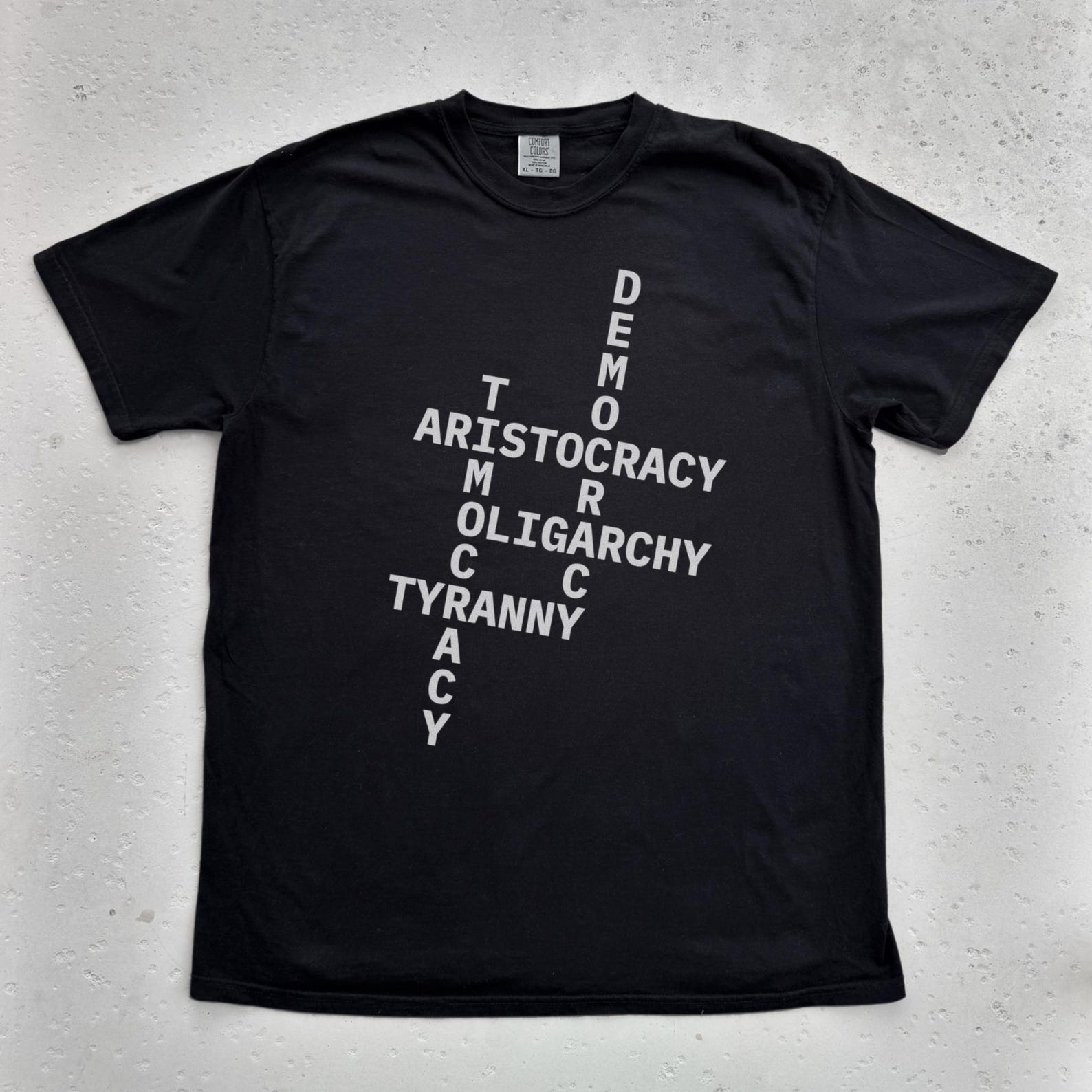 The Five Regimes | Plato s Republic T-Shirt, Ancient Greek Political Philosophy, Platonism, Socrates, Aristotle, Political Theory M