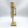 Christmas Unfinished Nutcrackers 25.5cm Unfinished Wood Nutcrackers Christmas Painting Nutcrackers Figures Decorations