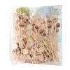 Pack Of 100 User Friendly Bamboos Skewers Camping Utensils For Cocktails Fruit Decorations Wedding Parties Supplies