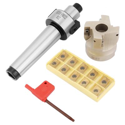 Tijă de Extensie Suport Scule MT3 FMB22 400R 50 22 Freză de Față cu Capăt 22 cu 10 Bucăți Inserturi de Tăiere din Carbură APMT1604 CNC