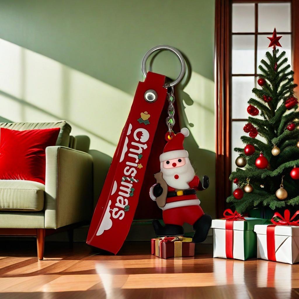 Adorable Santa Claus Christmas Keychain | Portable & Exquisite Gift