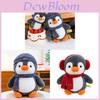 Penguin Plush Toy With Hat And Scarf For Kids Gift And Ocean Aquarium Souvenir