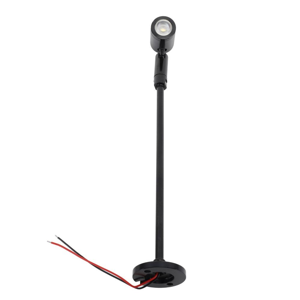 2 Pack DC12V LED Mini Spotlight Aluminum Body Upright Mini Spotlight Plants Display