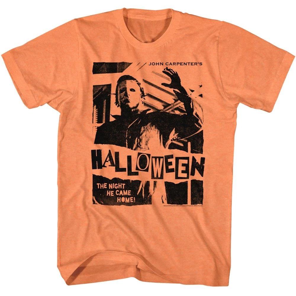 Halloween Punk Flyer Style Cantaloupe Heather Movie Shirt 100