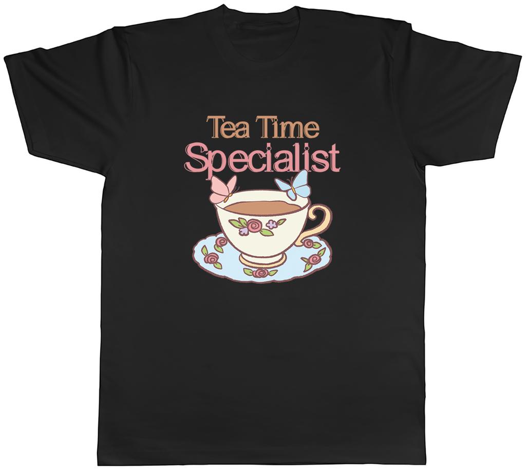 Tea Time Specialist Cuppa Brew Cup Unisexs TShirt Tee Gift Top