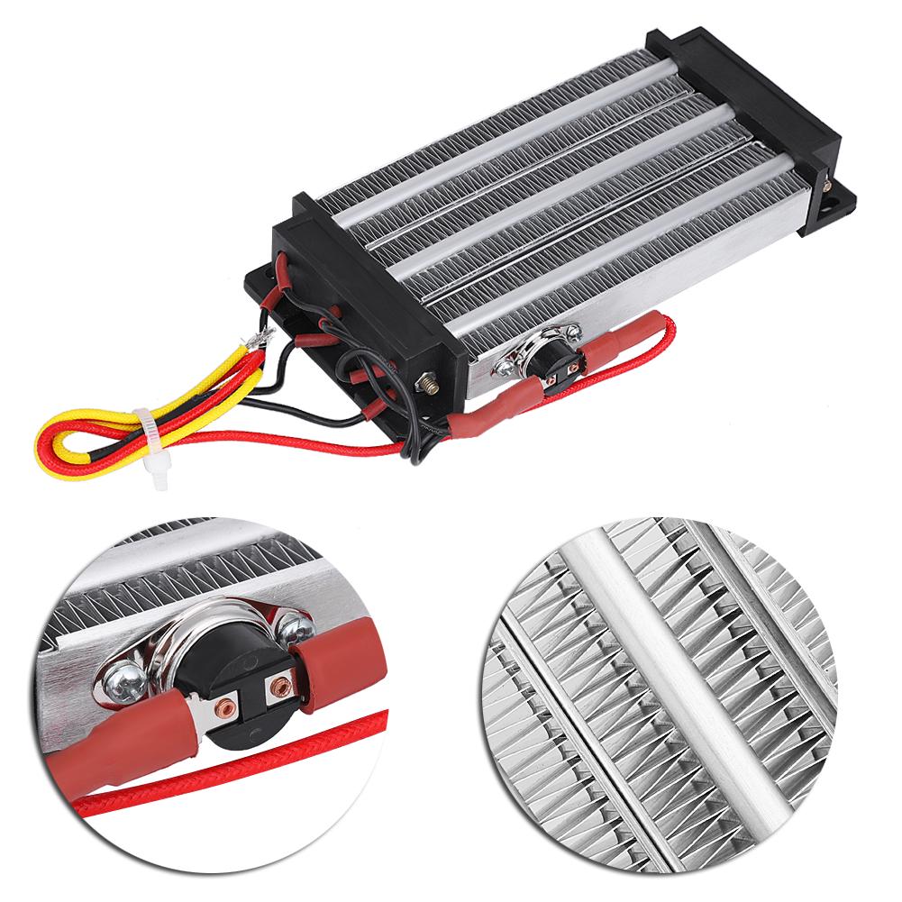 1000W AC DC 220V Insulated PTC Ceramic Air Heater Heating Element