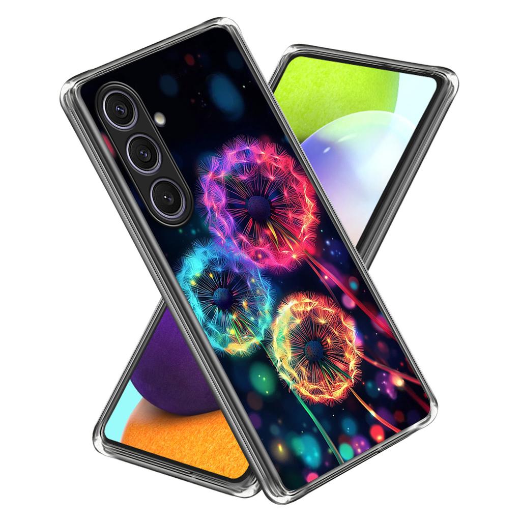 For Samsung Galaxy S25 Case IMD Pattern Printed Shockproof TPU Phone Cover