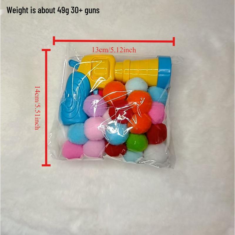 Interactive Cat Toys: Plush Gun & Self-Hi Toys