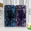 Retro Colorful Flower Phone Case for OnePlus 13 12 13 R 11 10 9 8 Pro Nord 4 N100 N20 CE3 ACE2 ACE3 5G Floral Pattern Soft Cover