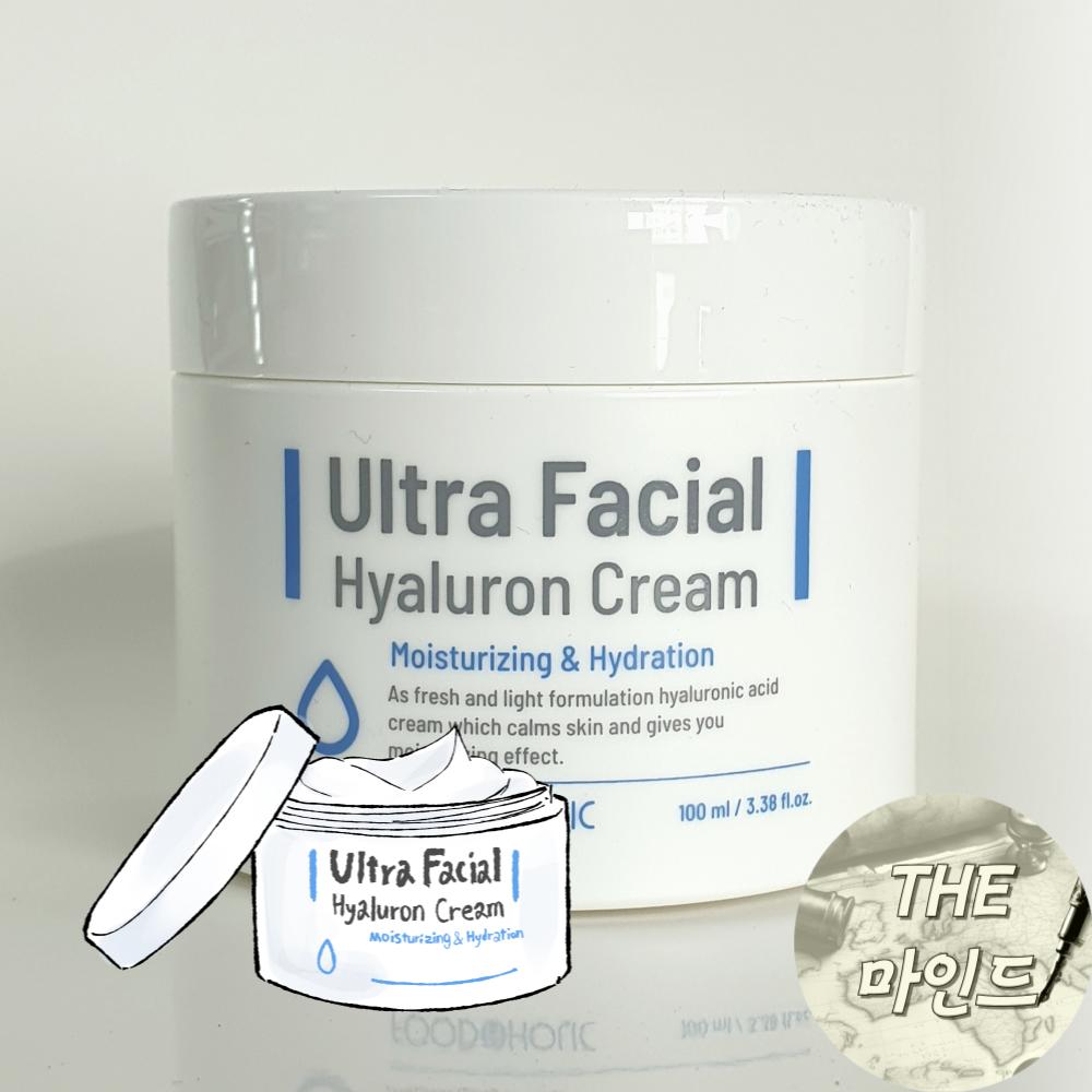 1+1 The Mind Large Capacity Hyaluronic Acid Moisture Cream 100g, 2 units