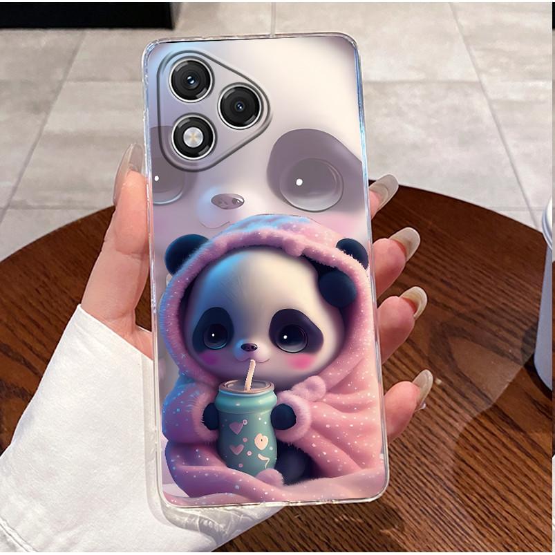 For Honor 400 Lite 5G Case ABR-NX1 Clear Luxury Cute Love Rabbit Funny Cool TPU Soft Silicone Casing Honor 400Lite Back Cover