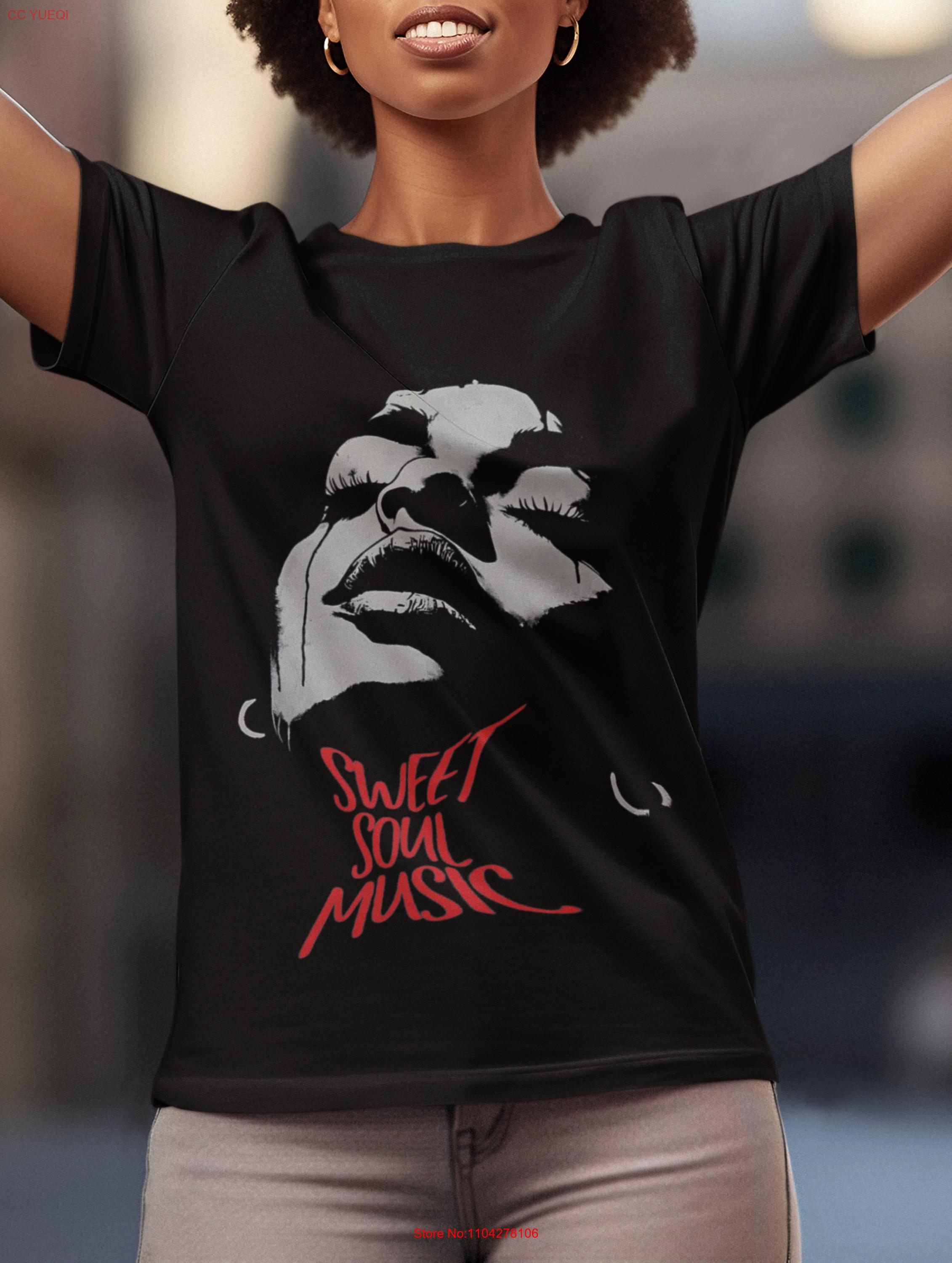 

Soul music t shirt Retro Funk Afro Lady 90s disco jazz rare grooves top Abstract tee Parties festivals gift 5XL різнокольоровий