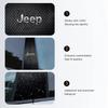 2Pcs Anti-Scratch Car Window Pillar Trim Film Logo Sticker for Jeep Renegade Wrangler JK Grand Cherokee Compass Car Accessories