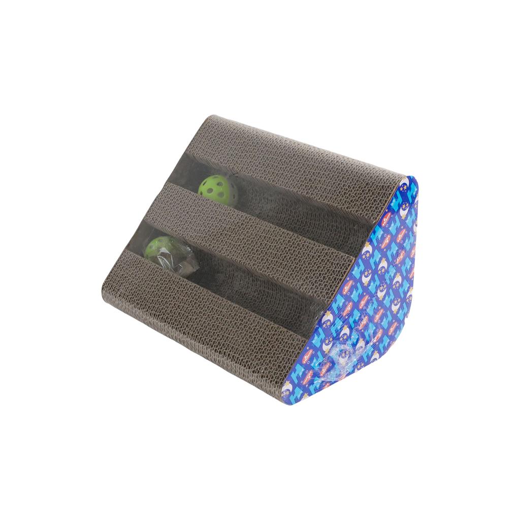 Premium Corrugated Cats Scratcher Pad - Comfortable Scratching Bed For Cats