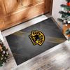 Boston Bruins Kristall Samt Teppich Weich Anti?Rutschfeste Fußmatte Bequemer Wohnzimmer Schlafzimmer Dekor Teppich