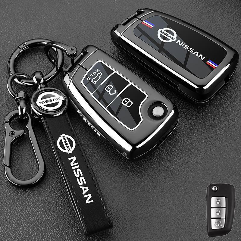 3 4 Buttons Remote Key Case Cover Shell Fob Holder Keychain For Nissan X-trail T33 Qashqai J12 Teana Altima Ariya 2022 2023