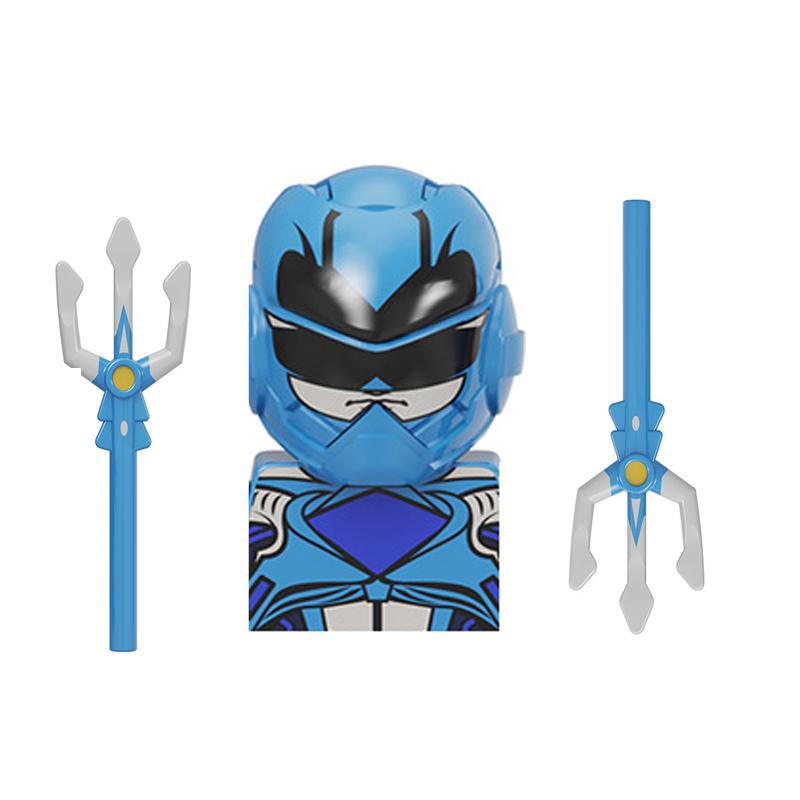 KF1570 KF6477 Mini Force Filmreihe Powered Soldiers Bausteine Krieger Ranger Zusammenbau Steine Actionfiguren Spielzeug Geschenke