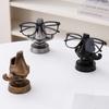 Funny Sunglasses Display Stand Creative Desktop Glasses Holder Nose Resin Sculpture  Desk Use
