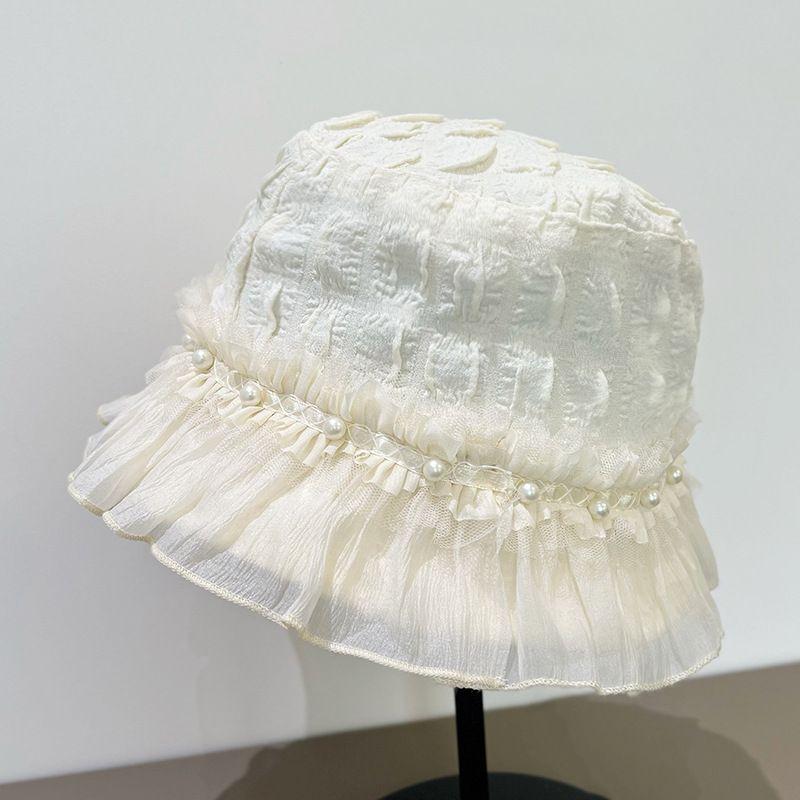 

Летняя вязаная шапка-рыбачка с разрезом, женская простая черная шляпа-ведро, шляпа от солнца 56-58cm