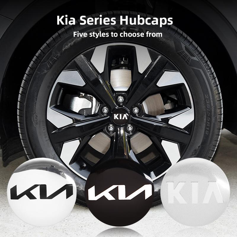 AABJA1 4Pcs Car Wheel Center Cover Hub Cap Auto Accessories For Kia KN GT-Line Sportage Ceed Rio Picanto Sorento Soul Cerato Venga