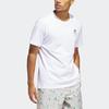 Adidas Adicross Desert Tee Golf Short Sleeve T-Shirt With Back Graphic Print Men Tops White HS5617