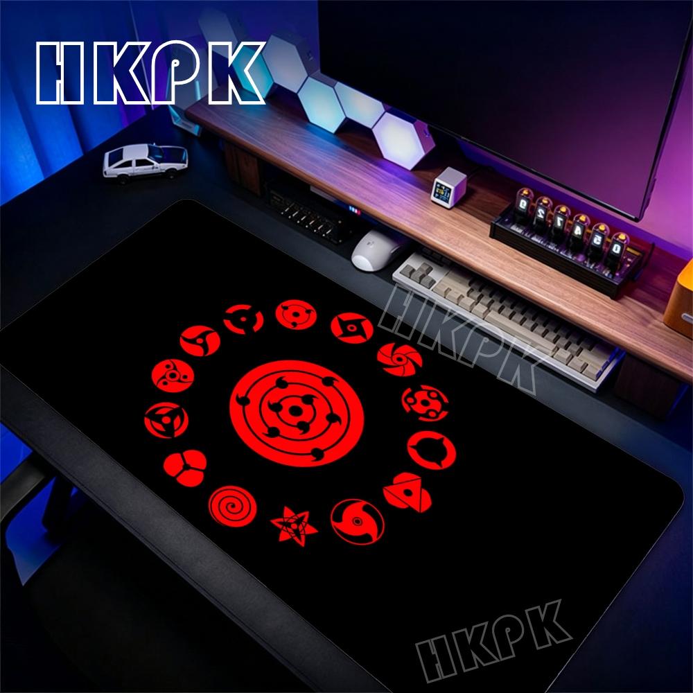 Naruto Mouse Pad Anime Gaming Accessories Varmilo Keyboard Desk Mat XXL Gabinete Gamer Carpet Mousepad Natural Rubber Mouse Mats