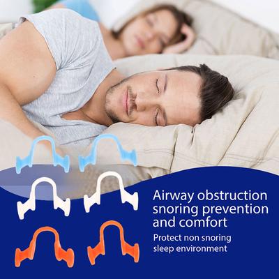 Dilatatore nasale anti russamento Ferma naso in silicone Sport Easy Breath Ferma naso Ferma russamento Dispositivo di aiuto per migliorare il sonno