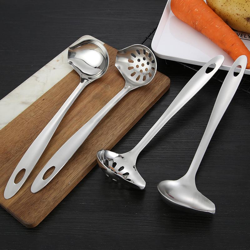 1Pc Stew Dipper Long Handle Cooking Tools Soup Stainless Steel Duck Mouth Shaped Spoon Kitchen Ladle Tableware Scoop Restaurant