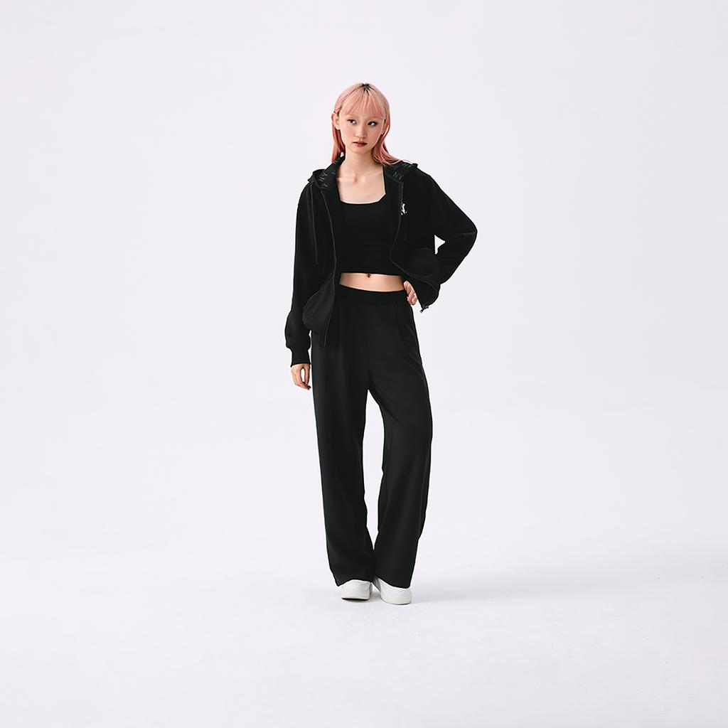 New MLB MONOGRAM Collection New York Yankees SS25 Sweatshirt Unisex Black 3ATRM0451-50BKS