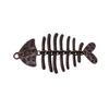 Fish Bone Charms Multi Color Alloy Pendants For Ocean Themed DIY Jewelry Accessories