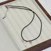 Korean Retro Black Crystal Freshwater Pearl Choker Necklace for Women