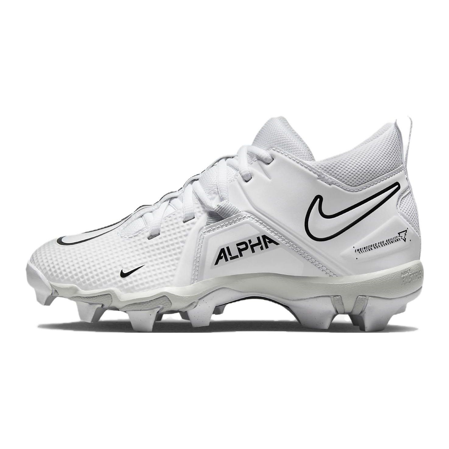 

Nike Alpha Menace 3 Shark GS White Black Kids Sneakers Pure-Platinum CV0581-109 38