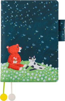 Hobonichi Techo Cousin Notebook Cover Keiko In the Dandelion Field (A5) Shibata/Breeze