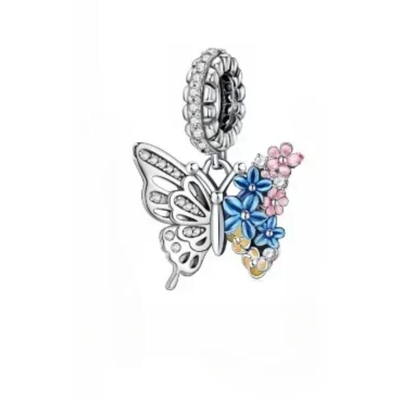 Copper Fashion Avocado Strawberry Cherry Fruit Series Charms Bead Fit Original Bracelets Diy Jewelry Making