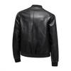 High-end Jacket for Men's Spring New Trendy Handsome Casual Stand-up Collar Jacket for Men's Leather Jacket