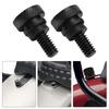 Skull Themed Aluminum Seat Bolts For Motorcycles Machining Easy Installation Kit Application