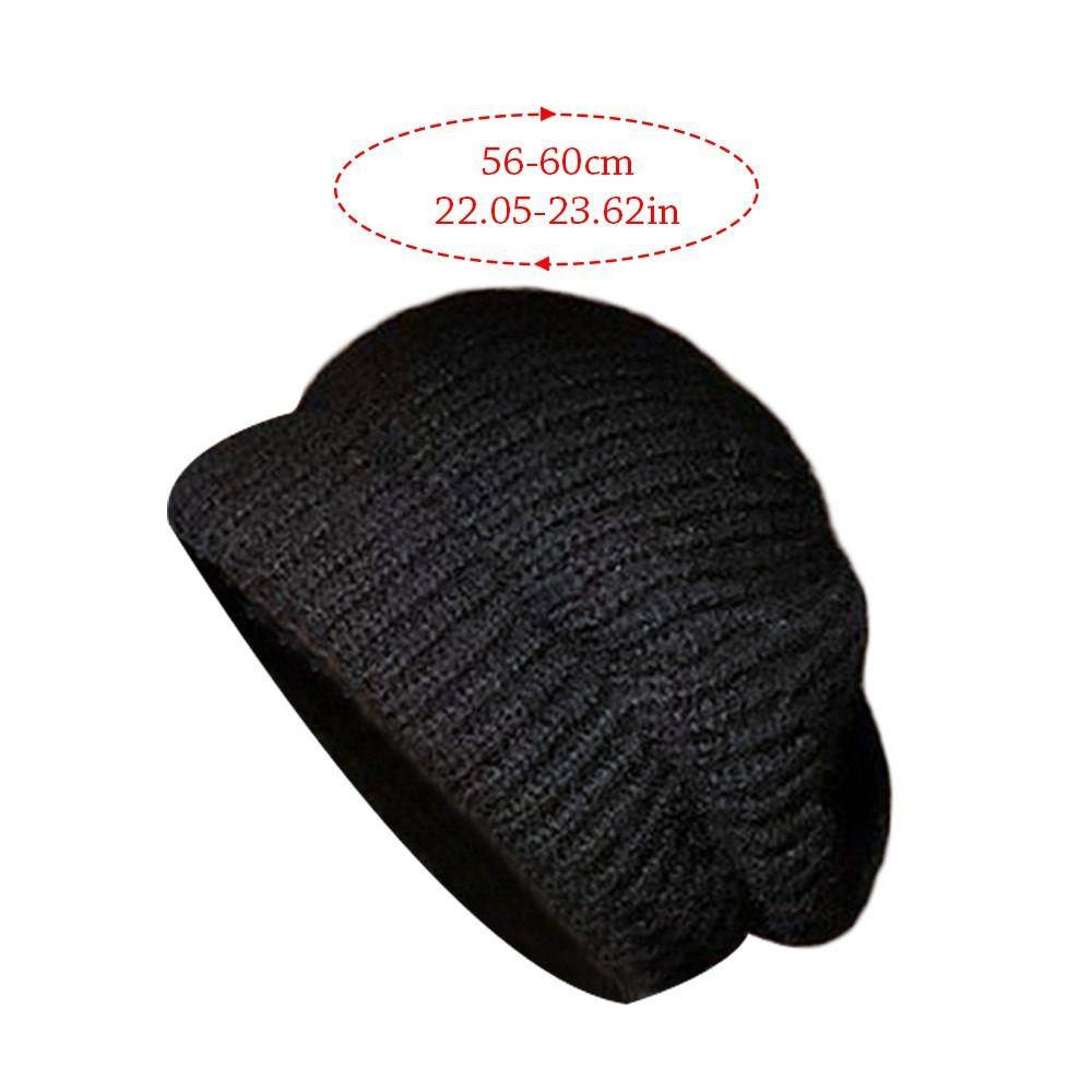Large Size Autumn Winter Hats for Women Solid Plain Octagonal Newsboy Cap Men Ladies Casual Knitted Beret Cap Women Painter Caps