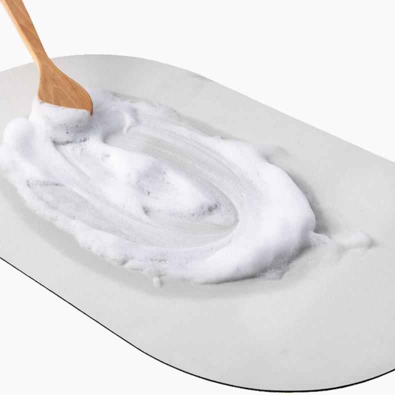 Kieselgurmatte Toilettentür Schnelltrocknende Rutschfeste Matte Einfacher Marmor Luftansaugung Badezimmer Fußmatte