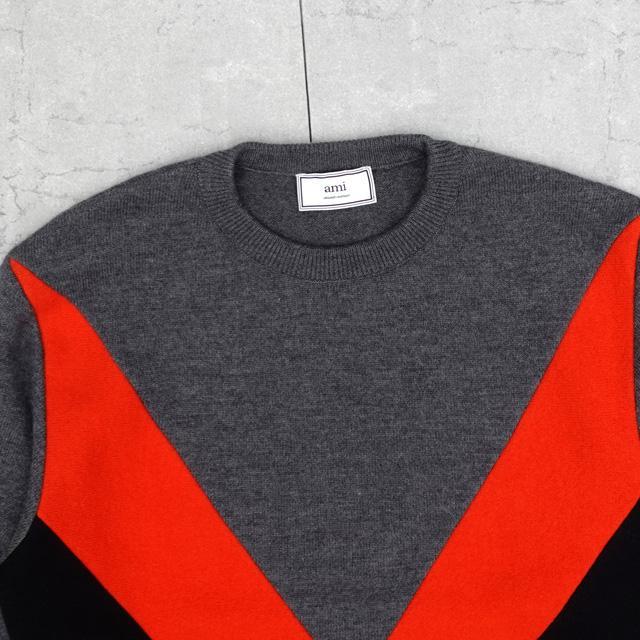 [USED] Final Price Tag Attached Ami Alexandre Mattiussi Merino Wool Knit