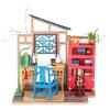 Tsukurundesu® DIY Miniature Dollhouse with Japanese Instructions, Chinese Series (Moshanka)