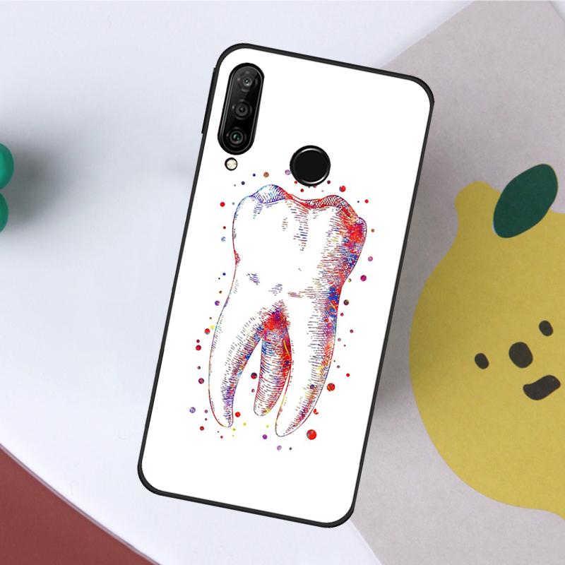 The Dentist Tooth For Huawei Nova 10 9 SE 11 Pro Y60 Y70 Y90 Y61 Y91 Y72 Y73 12i 11i 8i P20 P40 P30 Lite Case