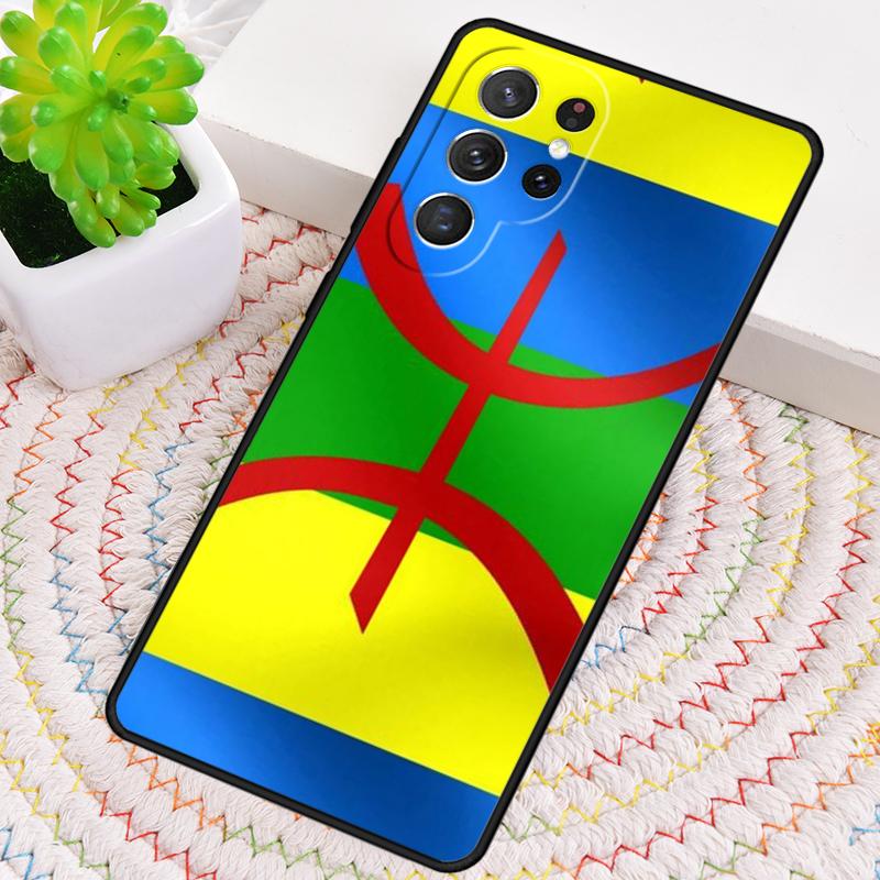 Amazigh Symbol Berber Academy Phone Case for Samsung Galaxy note 10 pro S26 Ultra S23 S24 FE S25 S21 S22 PLUS shockproof Cove