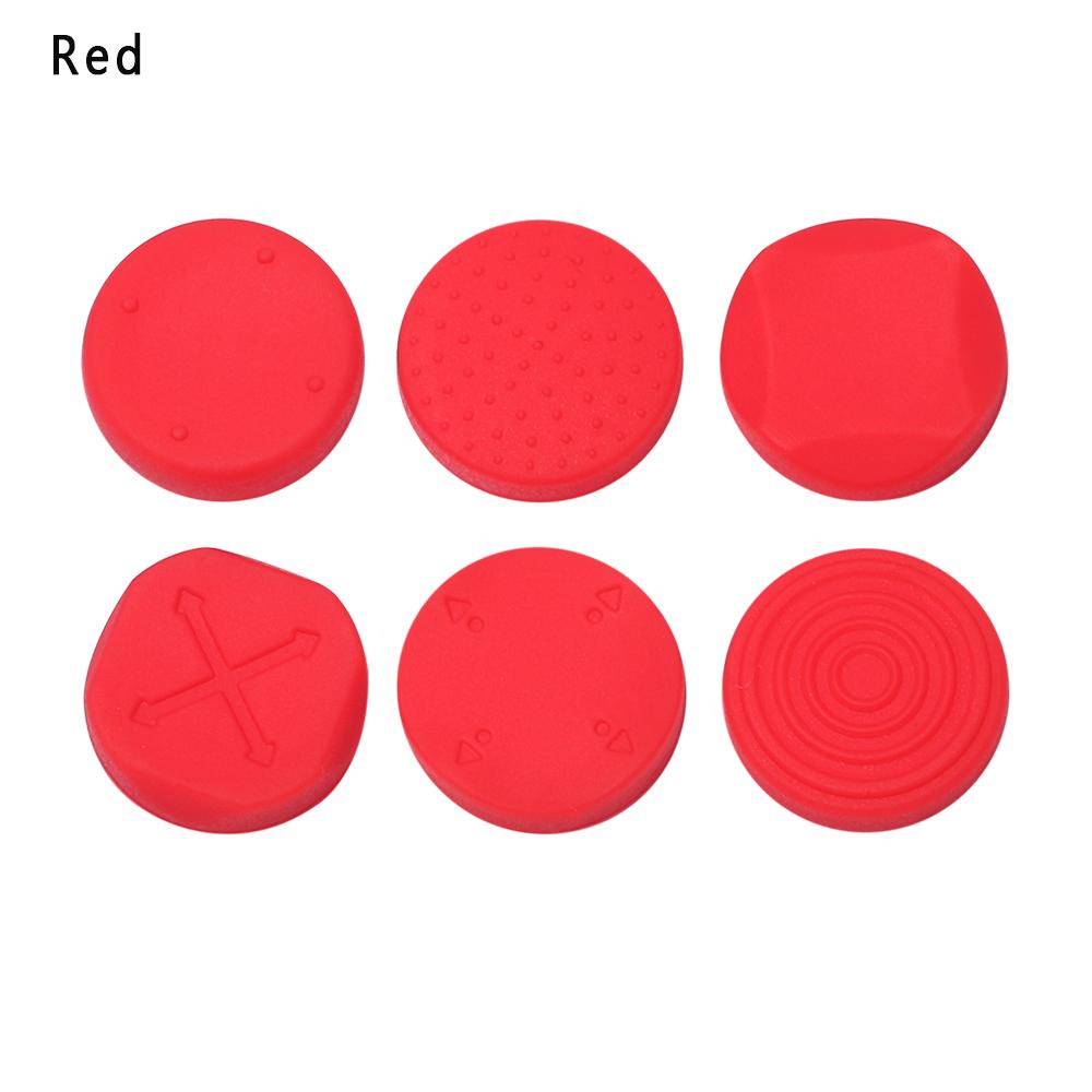 6 Pezzi Tappi Protettivi in Silicone per Thumbstick Joystick Analogico Custodia Protettiva Per Sony PlayStation Psvita PS Vita PSV 1000/2000 Slim