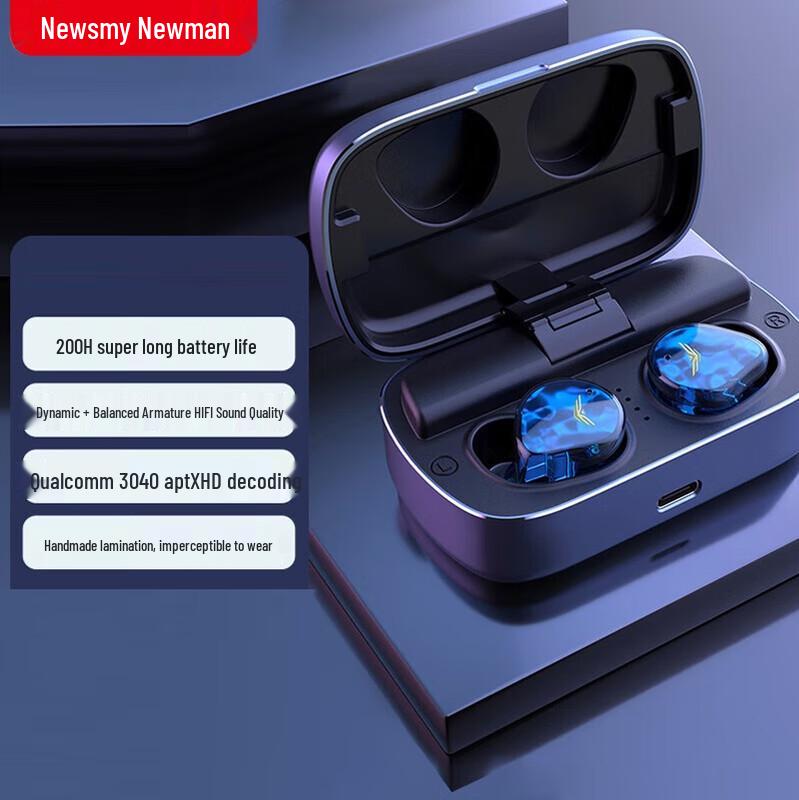Newman R9 Pro True Wireless Quad-Driver HiFi Sports Earbuds
