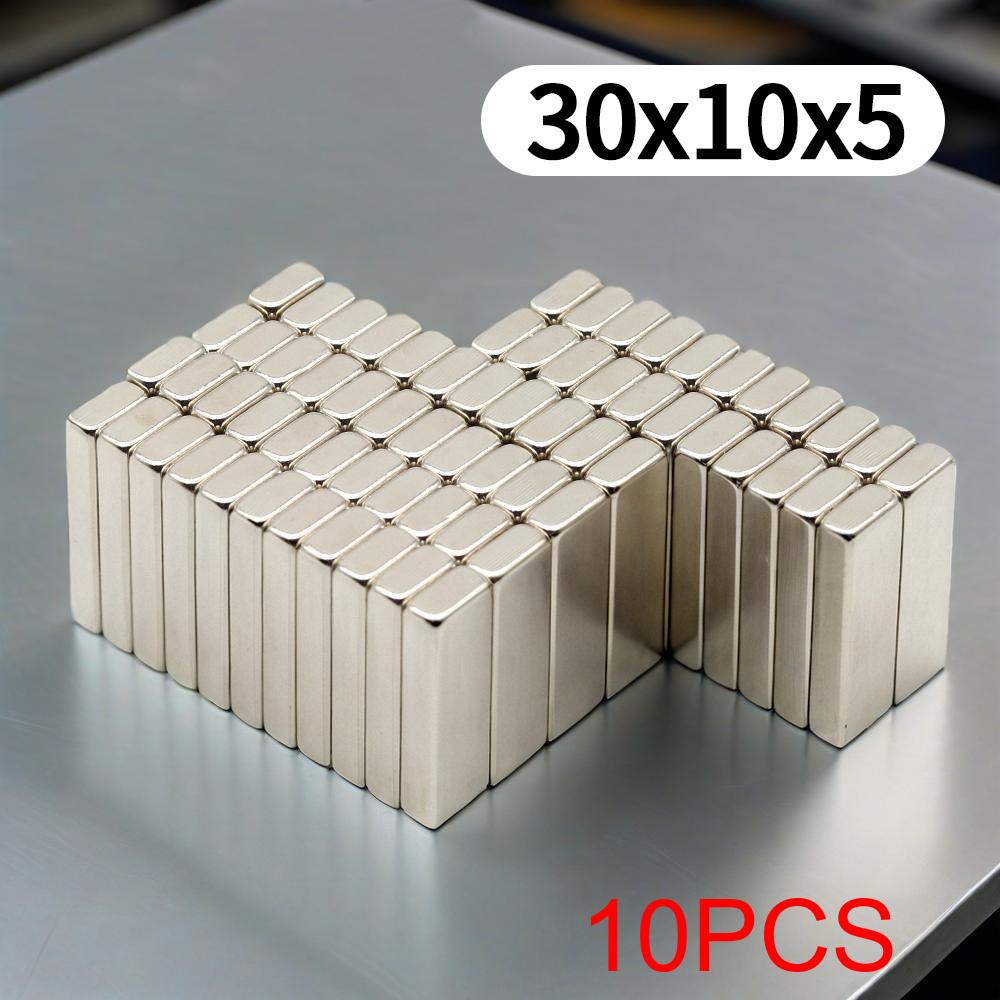 30x10x5MM blok magneten Koelkastmagneten voor Kantoor Whiteboard Geschikte Gereedschappen Thuis Werkplek, Etc 30x10x5