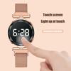 Luxury LED Watch Women Magnetic Bracelet Watches Rose Gold Digital Dress Quartz Women's Watches Ladies Clock Relogio Feminino
