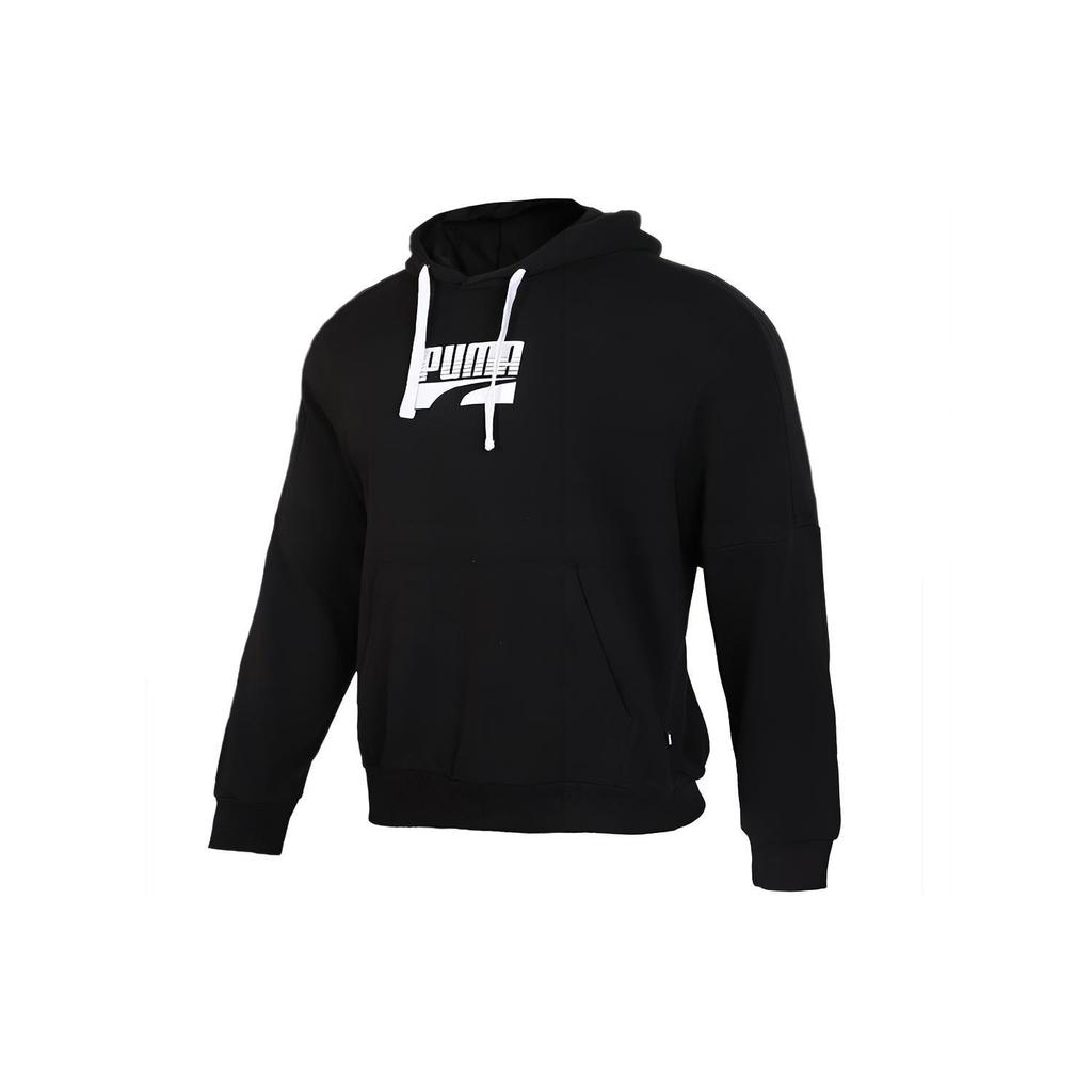 Puma Sweatshirts Men's Black Hooded Moderate Regular 581664-01